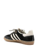 Image of Adidas x Wales Bonner Black Leather Sneakers