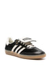 Image of Adidas x Wales Bonner Black Leather Sneakers