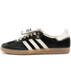 Image of Adidas x Wales Bonner Black Leather Sneakers