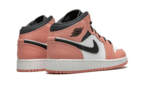 AIR JORDAN 1 MID GS "PINK QUARTZ"