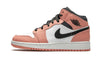 Image of AIR JORDAN 1 MID GS "PINK QUARTZ"