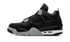 Image of AIR JORDAN 4 "BLACK CANVAS"