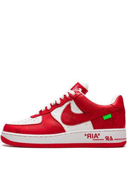 Nike x Louis Vuitton AirForce 1 Low "Virgil Abloh - White/Red" sneakers