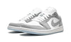 Image of AIR JORDAN 1 LOW "WHITE / WOLF GREY"