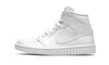 Image of AIR JORDAN 1 MID "WHITE SNAKESKIN"