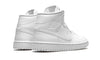 Image of AIR JORDAN 1 MID "WHITE SNAKESKIN"