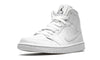 Image of AIR JORDAN 1 MID "WHITE SNAKESKIN"