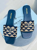 Image of "Trendy Comfort: Ladies Chappal Collection"