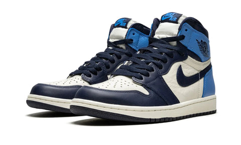 AIR JORDAN 1 RETRO HIGH OG "OBSIDIAN/UNIVERSITY BLUE"